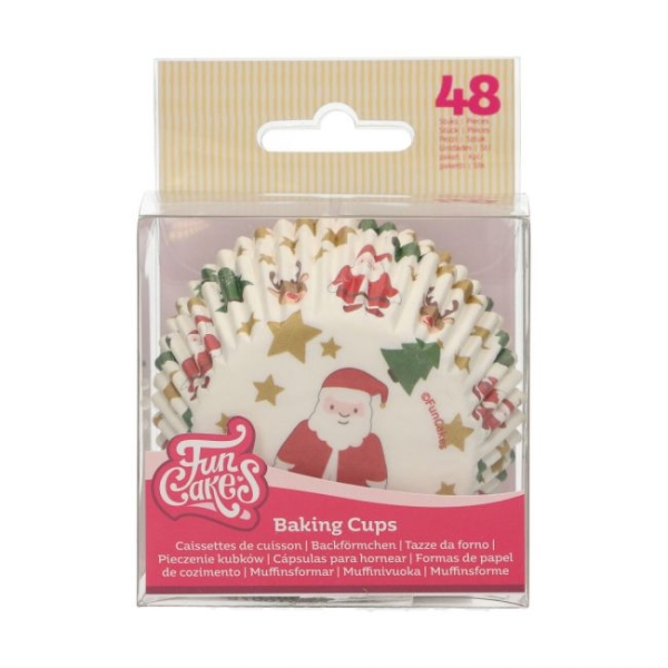 Cupcake Baking Cases - Christmas